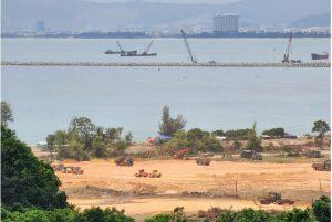 Tiến độ san lấp mặt bằng Vinhomes Làng Vân 